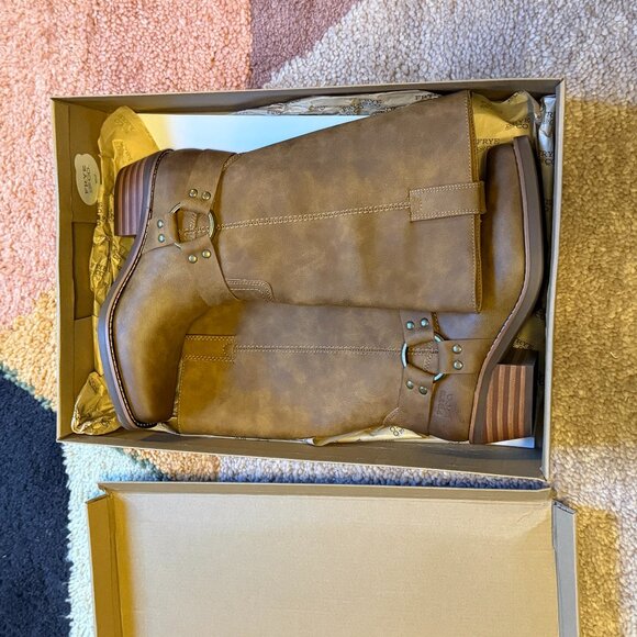Frye & Co. Lorrie Harness Western Boot Size 8.5 - Picture 2 of 2